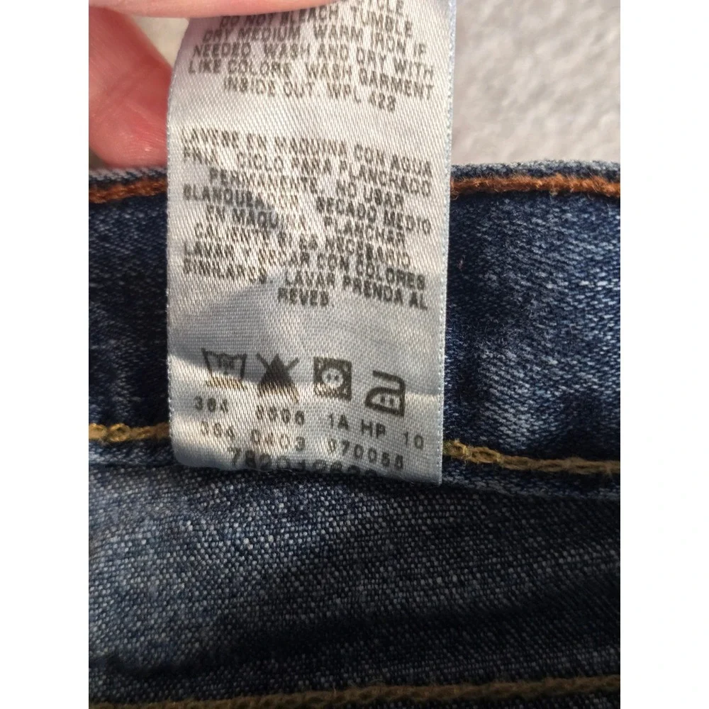 Y2K Levi Strauss Signature Girls 5 Regular Flare Jeans Blue Denim Stretch
